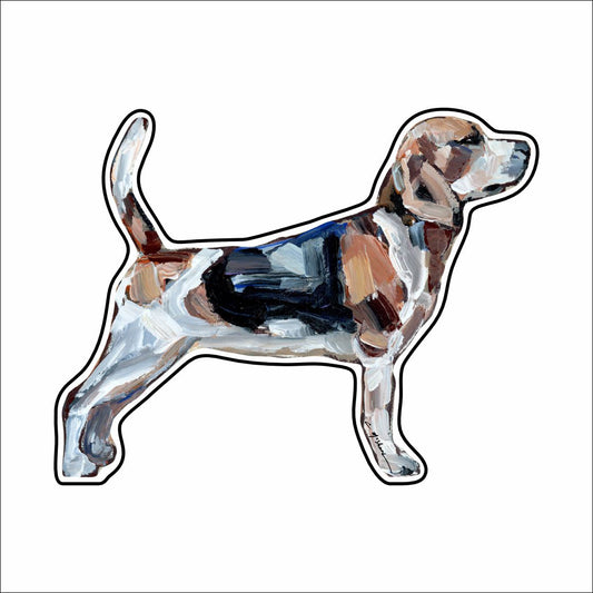 CMS-841-C10 Beagle Button | 0.125Acrylic Button | Case of 10