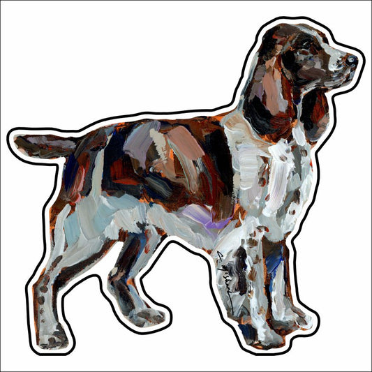 CMS-888-C10 English Springer Spaniel Button | 0.125Acrylic Button | Case of 10