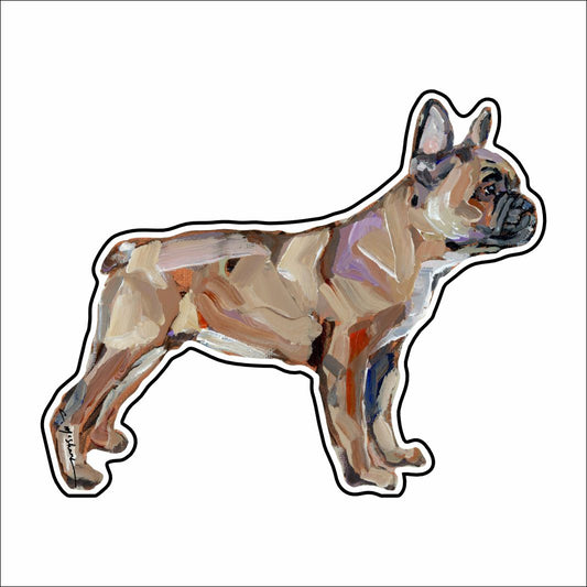 CMS-891-C10 Frenchie Blonde Button | 0.125Acrylic Button | Case of 10