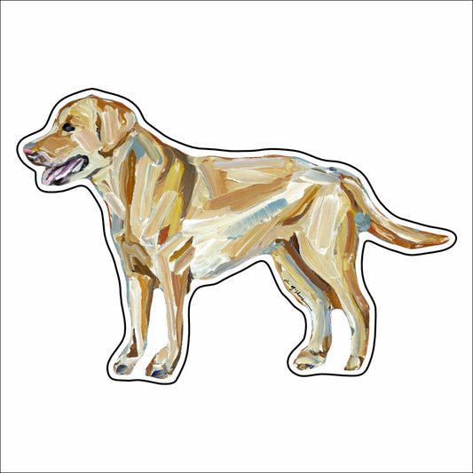 CMS-1042-C10 Lab Yellow Magnet | 0.125Acrylic Magnet | Case of 10
