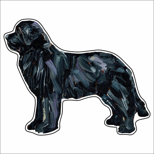 CMS-923-C10 Newfoundland Black Button | 0.125Acrylic Button | Case of 10