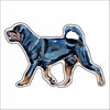 CMS-935-C10 Rottweiler Button | 0.125Acrylic Button | Case of 10