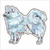 CMS-938-C10 Samoyed Button | 0.125Acrylic Button | Case of 10