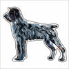 CMS-952-C10 Wirehaired Pointing Griffon Button | 0.125Acrylic Button | Case of 10