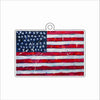 CNJ-016 Stars and Stripes Ornament | 0.25Acrylic Ornament