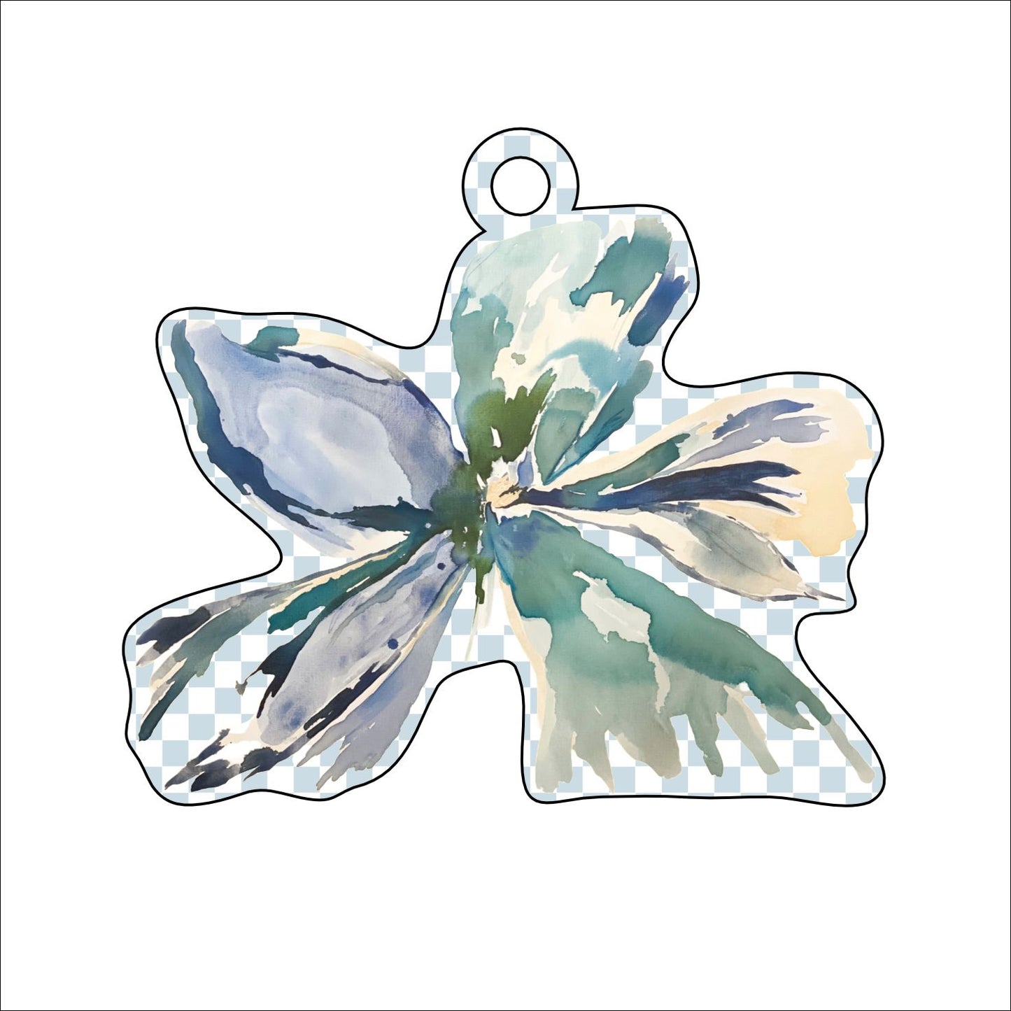Flower Ornament | 0.25in. Acrylic Ornament | Single