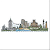 CRA-001 VB Skyline | 0.75in. Acrylic Cutout | Case (any 10+)