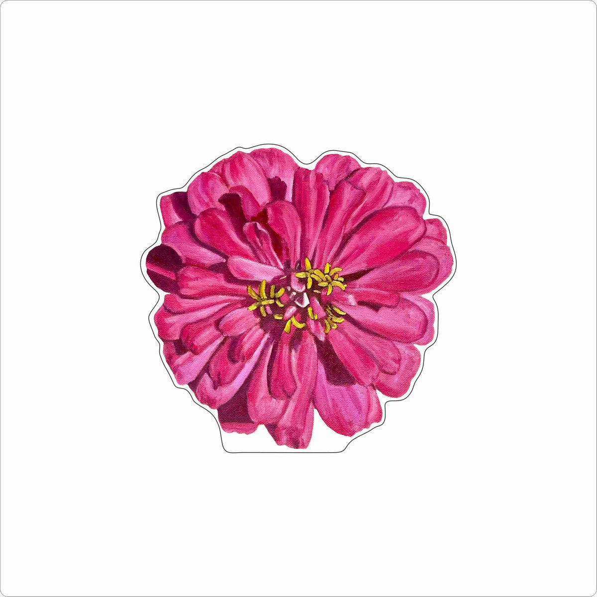 CSR-004 Pink Flower Mini | 0.50Acrylic Mini Contour