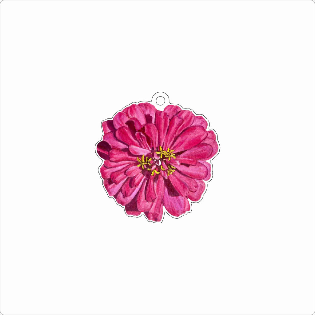 CSR-005 Pink Flower Ornament | 0.25Acrylic Ornament