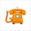 CSR-008 Yellow Phone Ornament | 0.25Acrylic Ornament