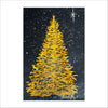 CWM-005 Snowy Night Christmas Tree | 0.75in. Acrylic Cutout 5x7 | Single