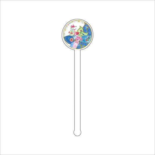 CWM-015 Tobacco Leaf Drink Stirrer | 0.125Acrylic Stirrer | Case of 25