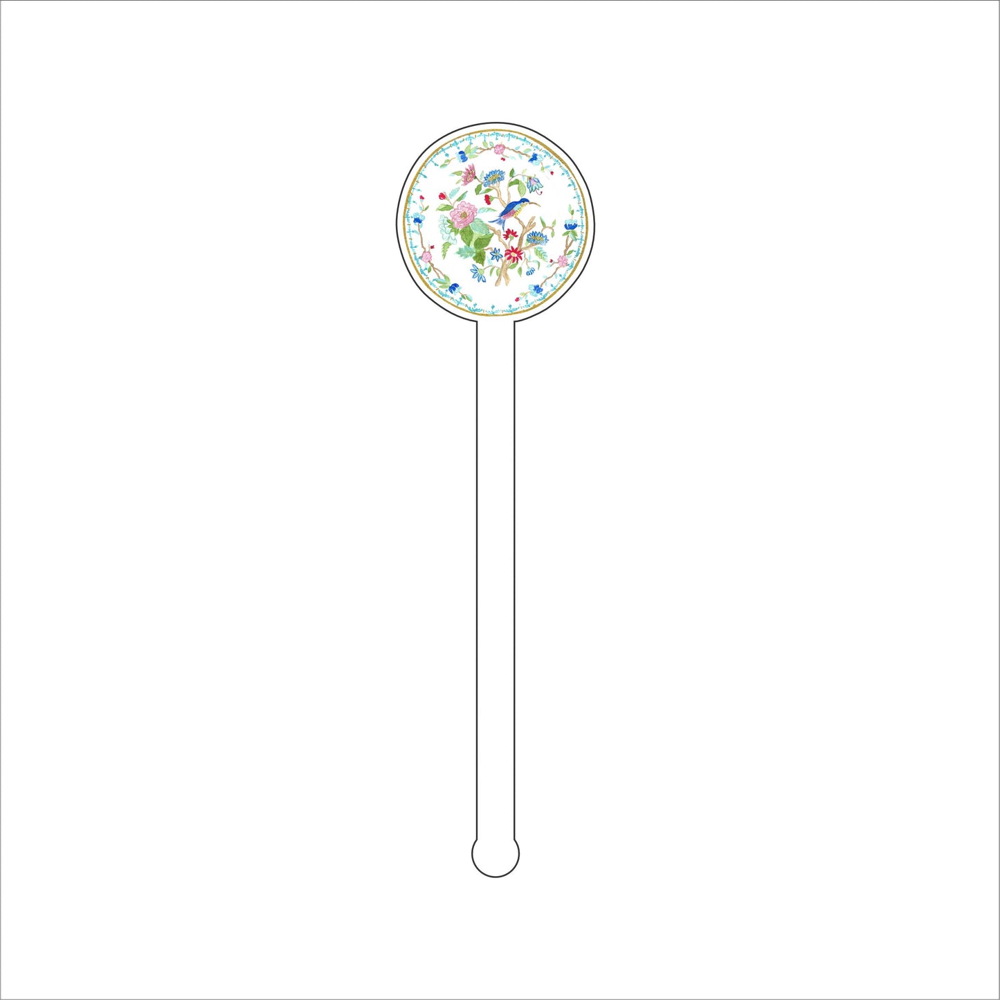 CWM-016 Pembroke Drink Stirrer | 0.125Acrylic Stirrer | Case of 25