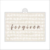 CYTA-108 Forgiven Ornament  | 0.25Acrylic Ornament | Case of 25