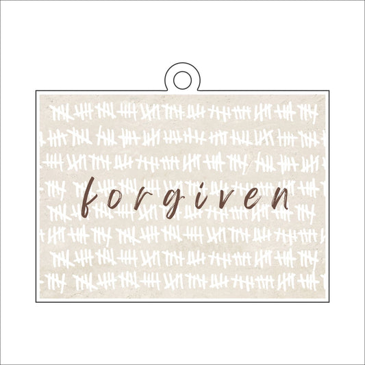 CYTA-108 Forgiven Ornament  | 0.25Acrylic Ornament | Case of 25