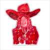 CYTA-131 Red Cowgirl Mini | 0.50Acrylic Mini | Case of 25