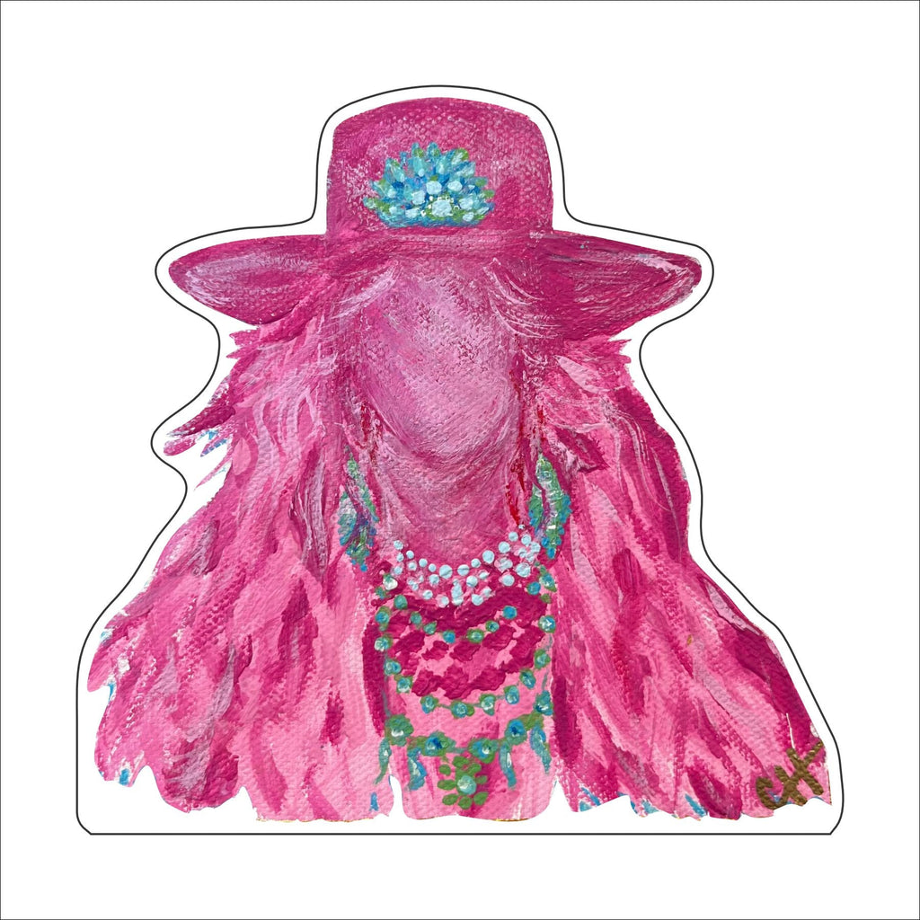 CYTA-134 Blue Cowgirl Mini | 0.50Acrylic Mini |