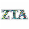 CYTA-144 Zeta Tau Alpha | 0.50Acrylic Mini Contour