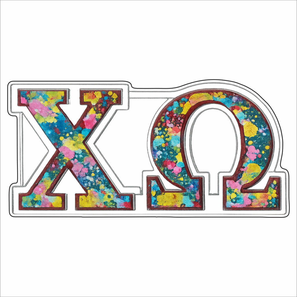 CYTA-146 Chi Omega | 0.50Acrylic Mini Contour