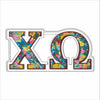 CYTA-147 Chi Omega Mini | 0.50Acrylic Mini Contour