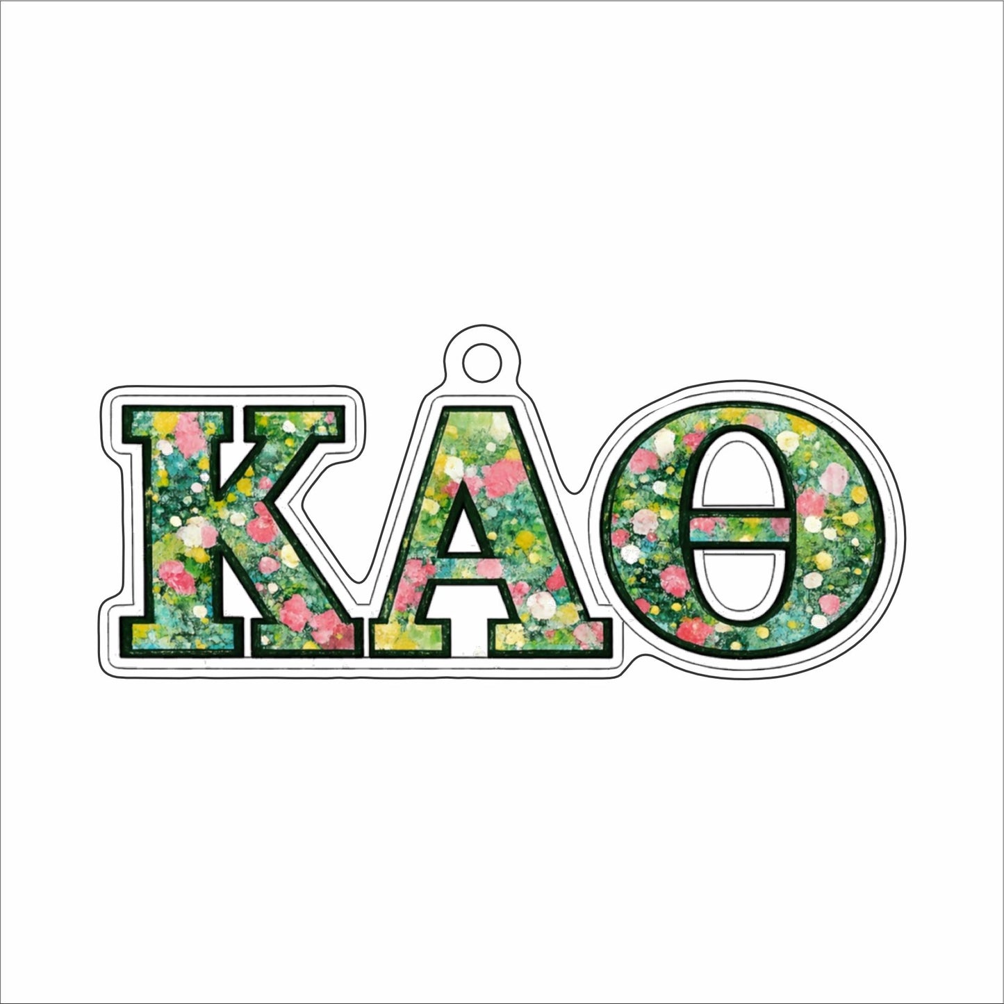 CYTA-159 Kappa Alpha Theta Ornament | 0.25Acrylic Ornament | Case of 25