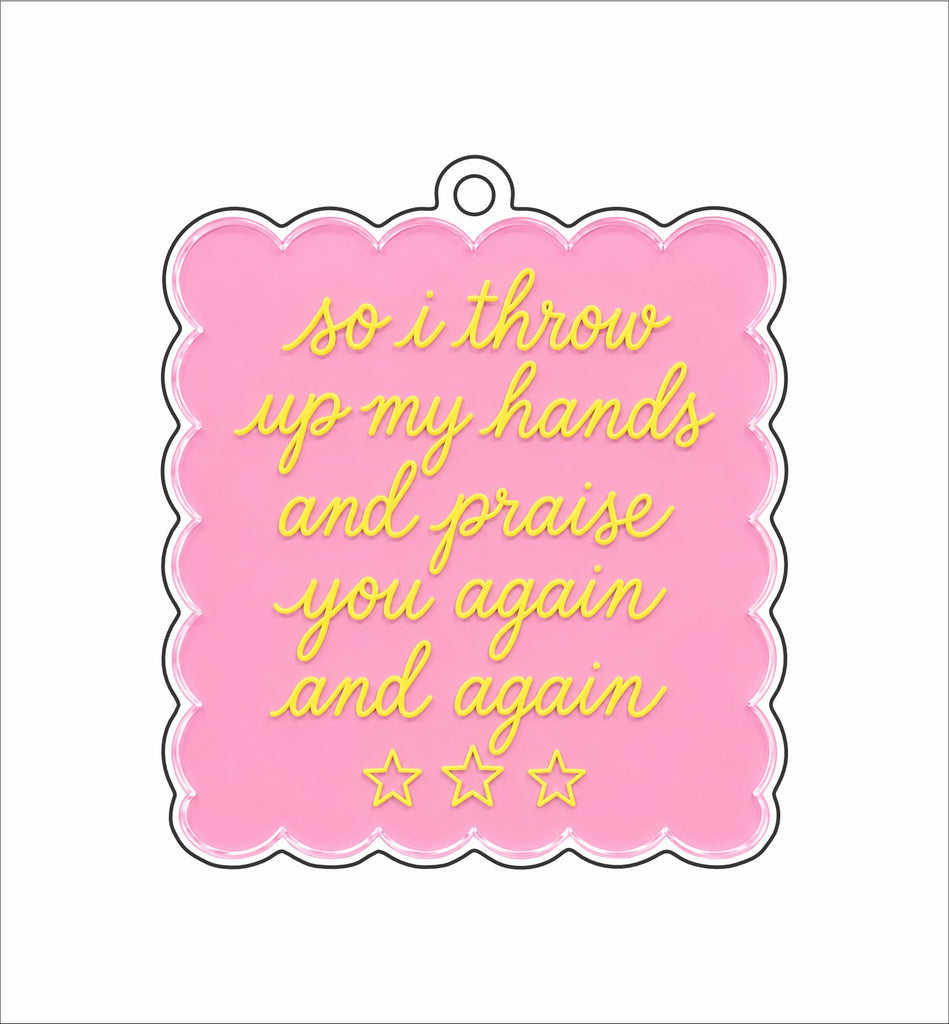 CYTA-165 Praise You Ornament | 0.25Acrylic Ornament | Case of 25