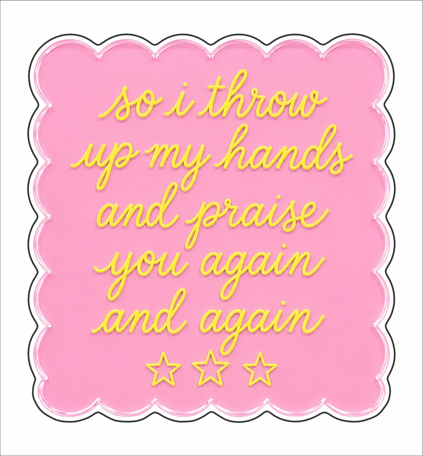 CYTA-171 Praise You | 0.75Acrylic Contour | Case of 25