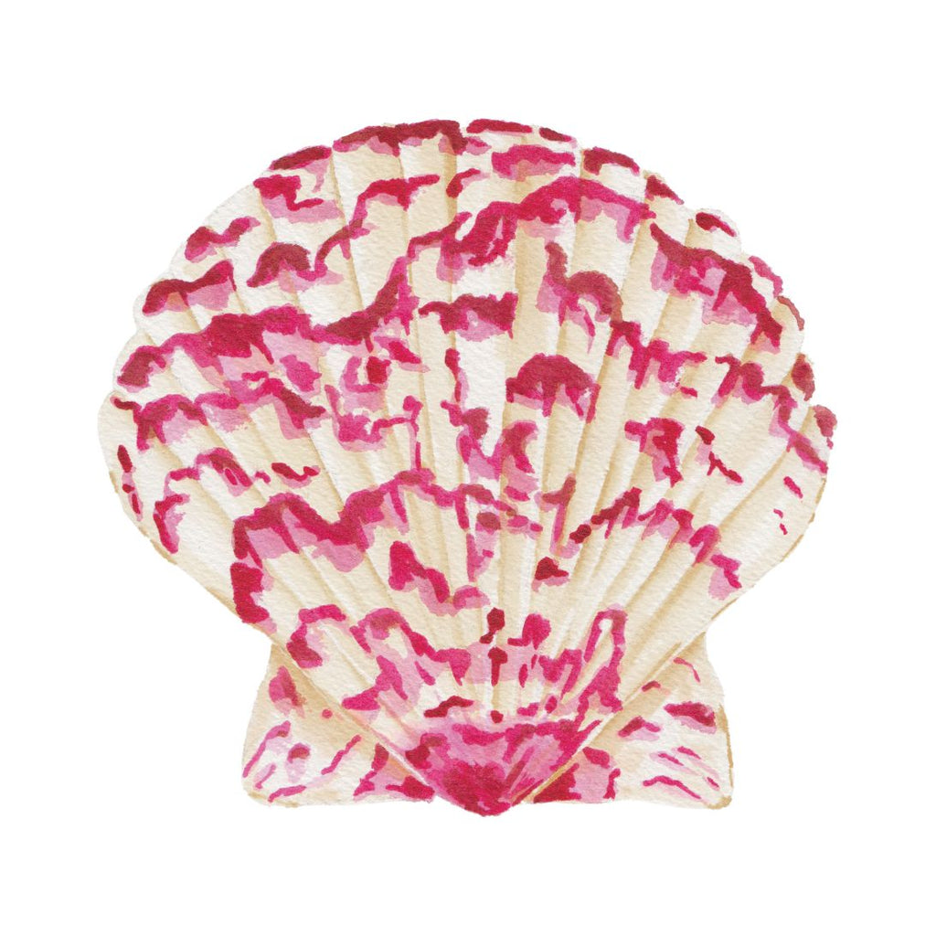 CCRT-008 Calico Scallop | 0.75" Acrylic Cutout | Case Bundle of 25