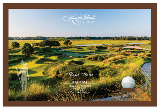 Kiawah Island Club - Cassique | Hole in One Shadowbox | Hole 5 (Pulpit)