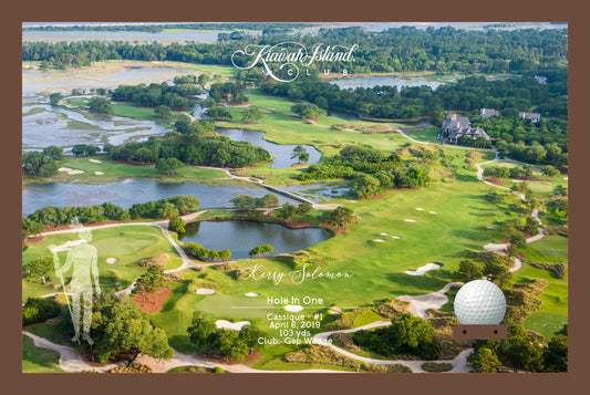 Kiawah Island Club - Cassique | Hole In One Shadowbox | Hole 1