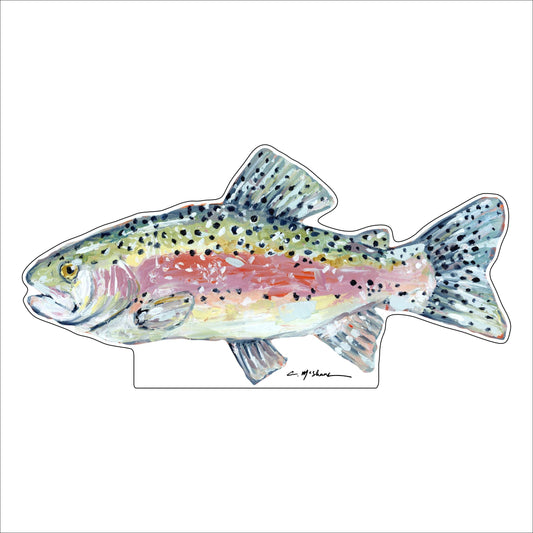 Chasing Rainbows Fish | 0.75in. Acrylic Shelfie | Case of 25