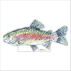Chasing Rainbows Fish | 0.50in. Acrylic Mini | Case of 25