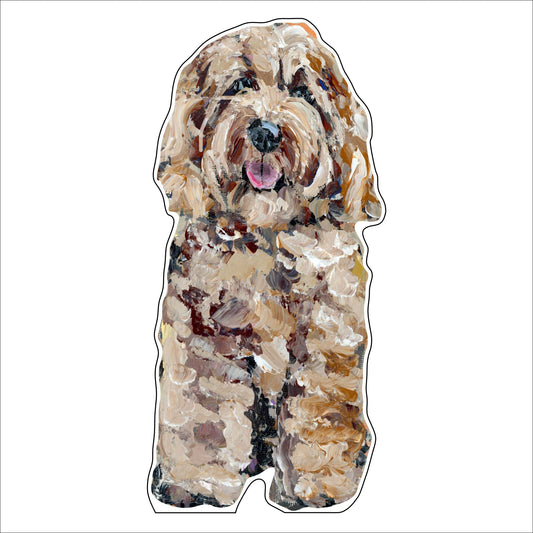 Cockapoo New | 0.75in. Acrylic Shelfie | Case of 25