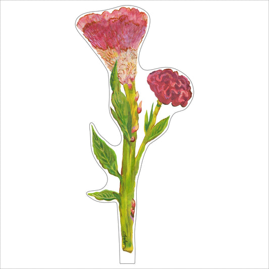 Cockscomb | 0.25in. Acrylic Floral