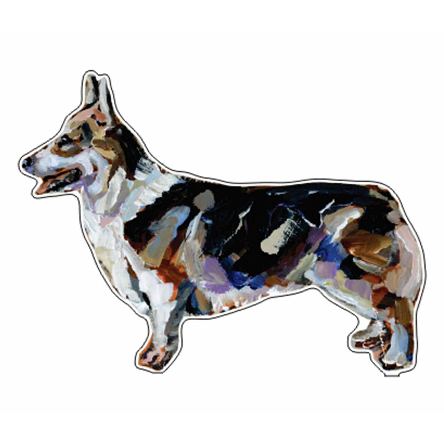 Corgi Tri-Color | 0.75in. Acrylic Cutout | Case Bundle any 10+ (Pack of 1)