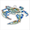 Crab | 0.25" Acrylic Ornament | Case of 25