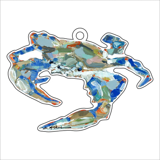 Crab | 0.25" Acrylic Ornament | Case of 25