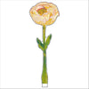 Cream Peony | 0.25in. Acrylic Floral