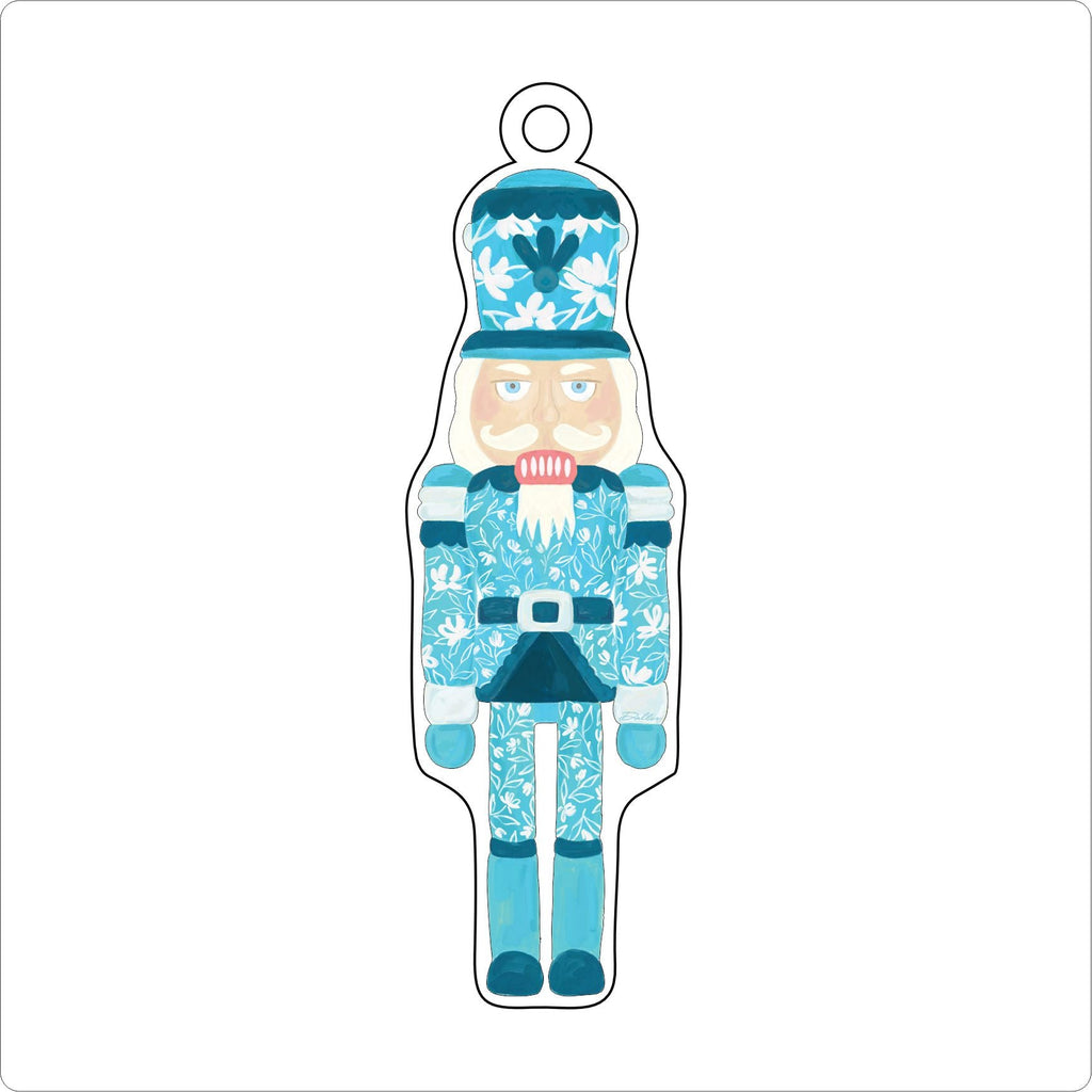 DFA-006 Blue Nutcracker Ornament | 0.25Acrylic Ornament |
