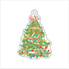 DFA-010 Christmas Tree Ornament | 0.25Acrylic Ornament |