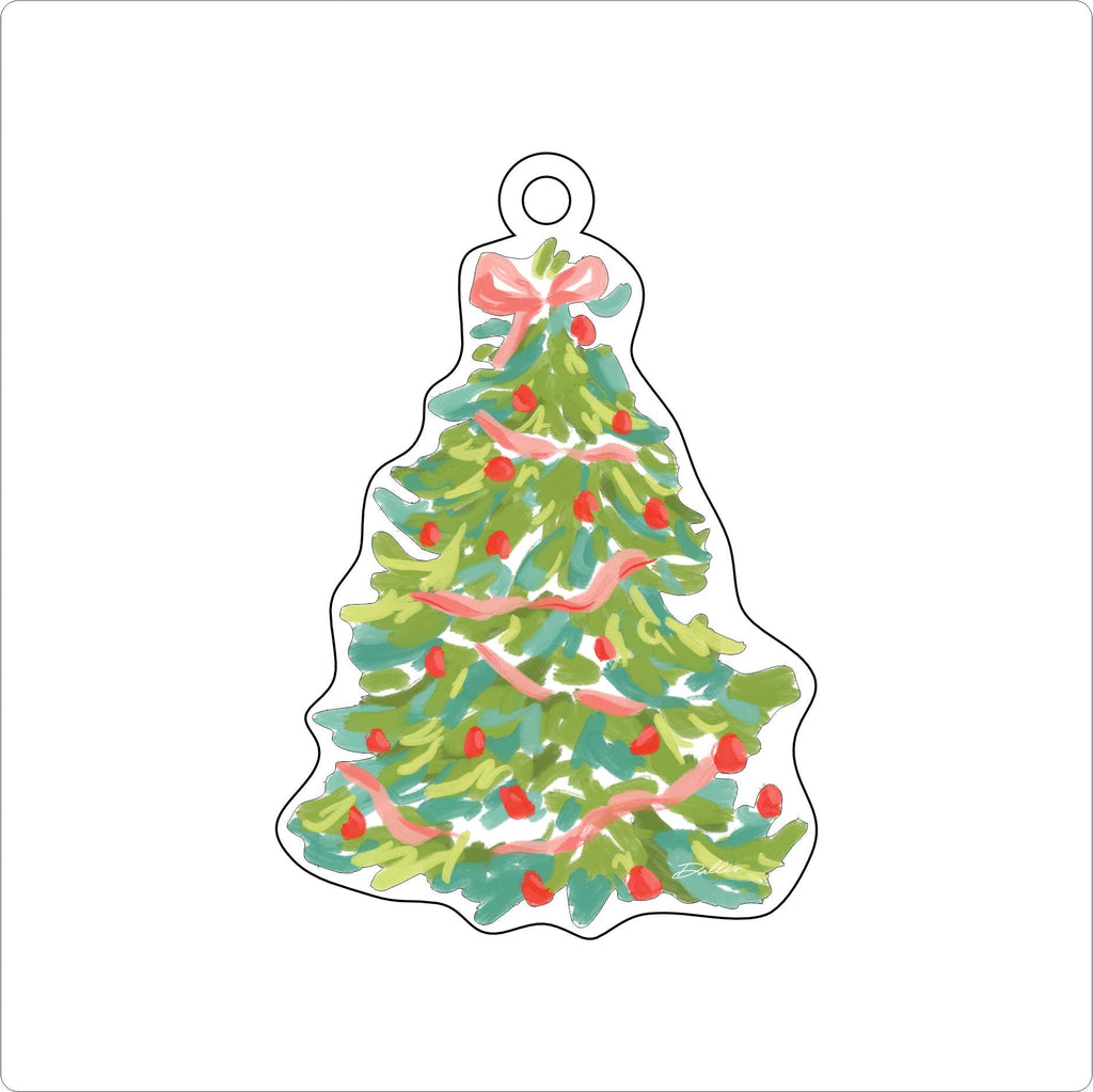 DFA-010 Christmas Tree Ornament | 0.25Acrylic Ornament |