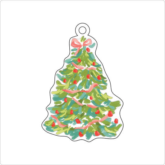 DFA-010 Christmas Tree Ornament | 0.25Acrylic Ornament |
