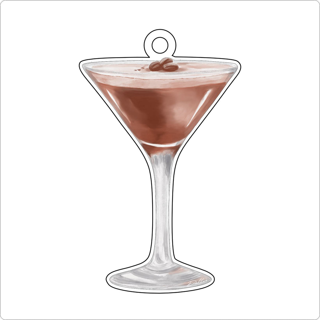 DFA-016 Espresso Martini Ornament | 0.25Acrylic Ornament |