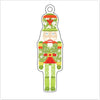 DFA-018 Green Nutcracker Ornament | 0.25Acrylic Ornament |