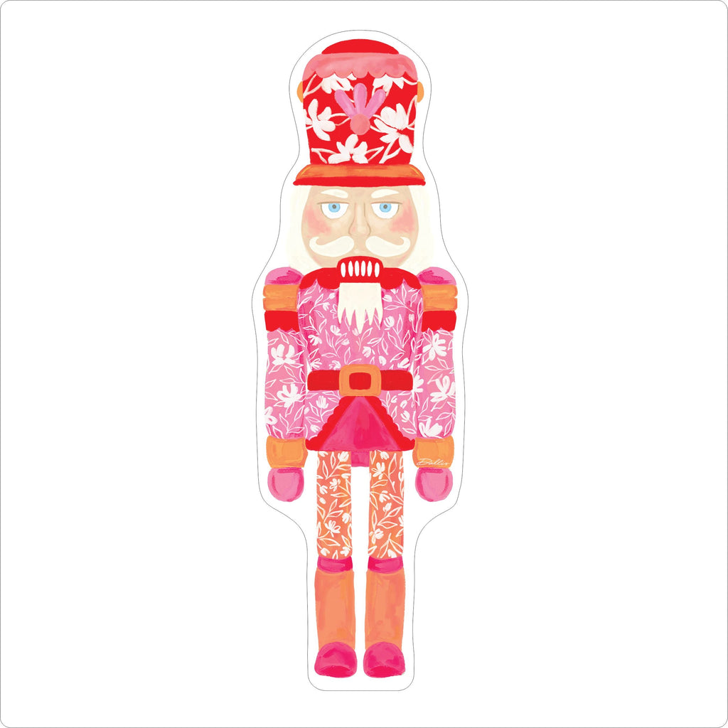 DFA-027 Pink and Red Nutcracker | 0.75Acrylic Contour |