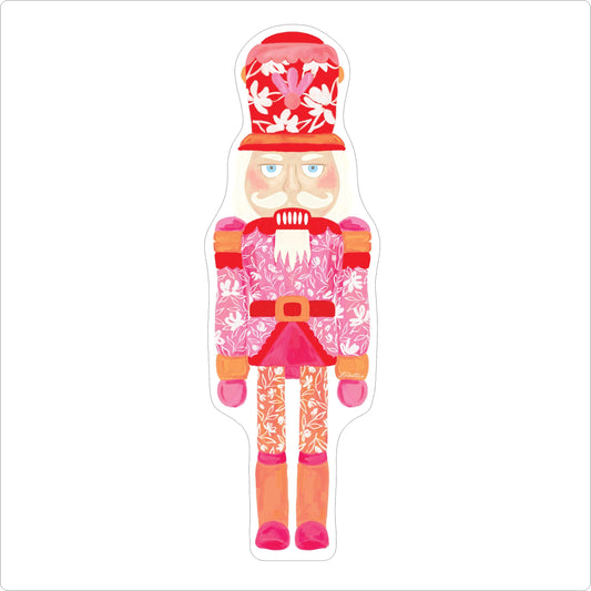 DFA-027 Pink and Red Nutcracker | 0.75Acrylic Contour |