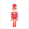DFA-030 Red Nutcracker Ornament | 0.25Acrylic Ornament |