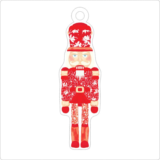 DFA-030 Red Nutcracker Ornament | 0.25Acrylic Ornament |