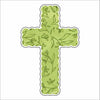 DFA-037 Green Cross Mini | 0.50Acrylic Mini |