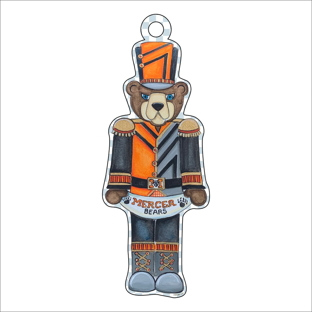 DGA-007 Mercer Bears Ornament | 0.25 Acrylic | Case Bundle any 10+ (Pack of 1)
